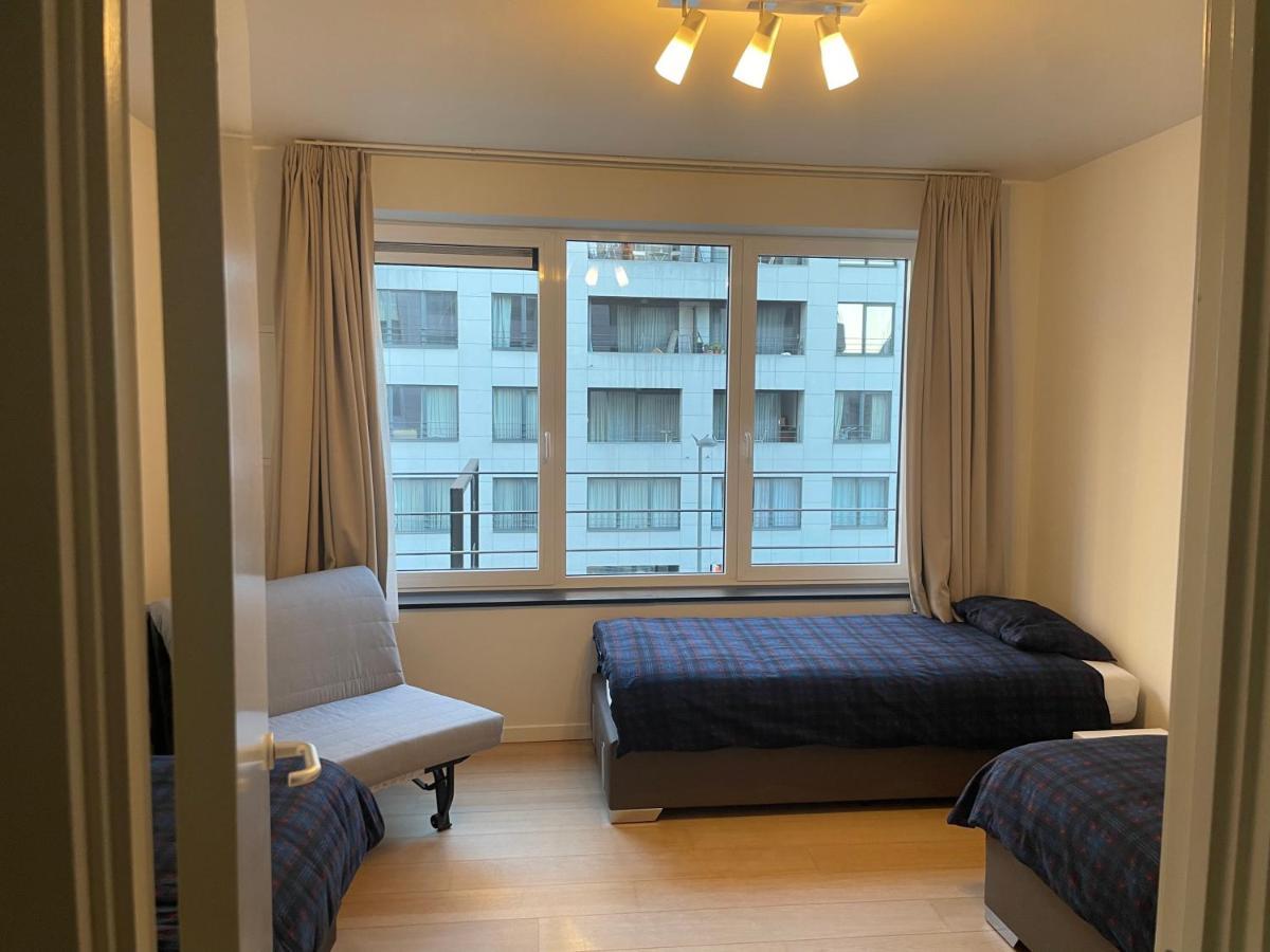 Apartment In Heart Of Brussel City With Balcony View Eksteriør billede